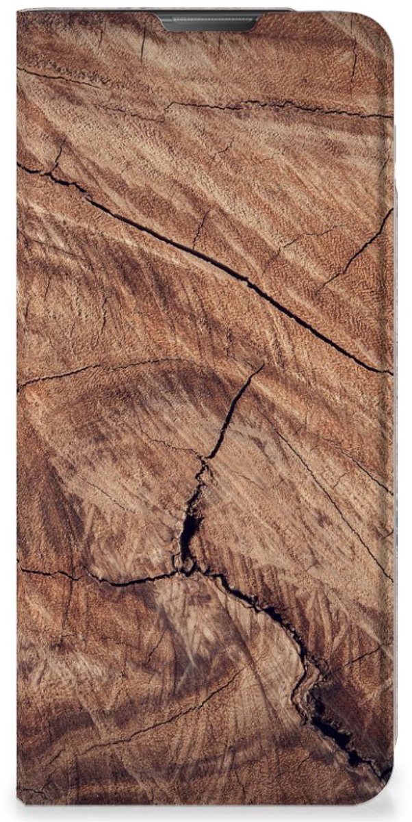 Motorola Moto E20 Book Wallet Case Tree Trunk