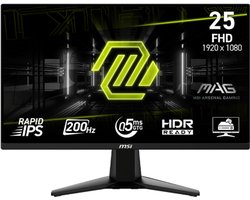 MSI MAG 255F E20 - 24.5″ FHD IPS - 0.5ms 200Hz - FreeSync