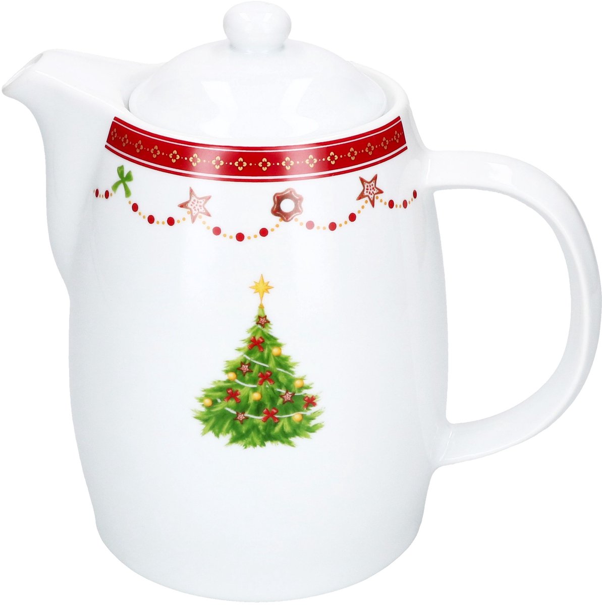 Kanne Weihnachtstraum 850 ml van porselein - 164414