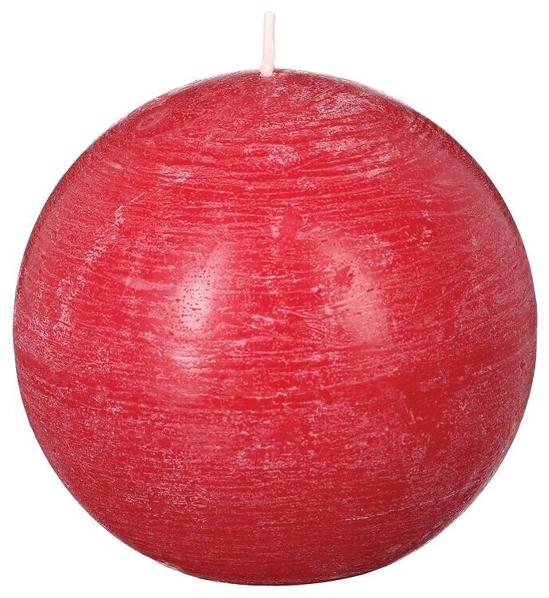 Lillou Rustiek Candle Ball  - Red