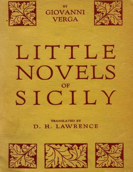 Little Novels of Sicily - cover