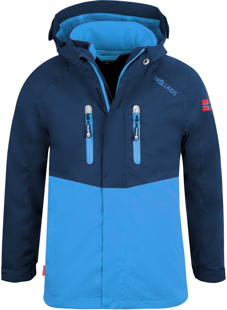Trollkids Bryggen Jas cm Kinderen Marineblauw