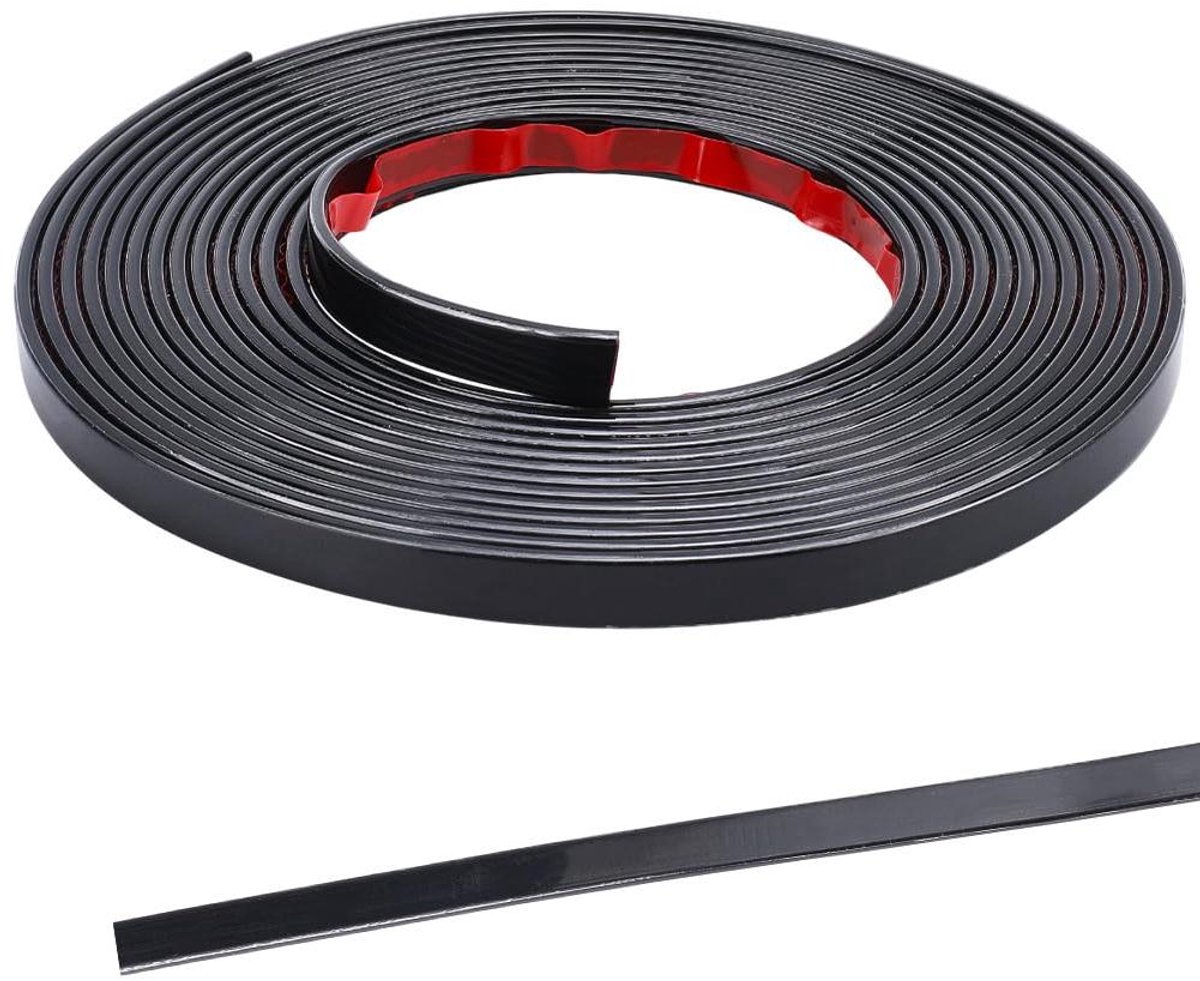 TTGoods - Peel and Stick Molding Trim 10 mm Breed Zelfklevende Randstrip voor Laminaat Vlo