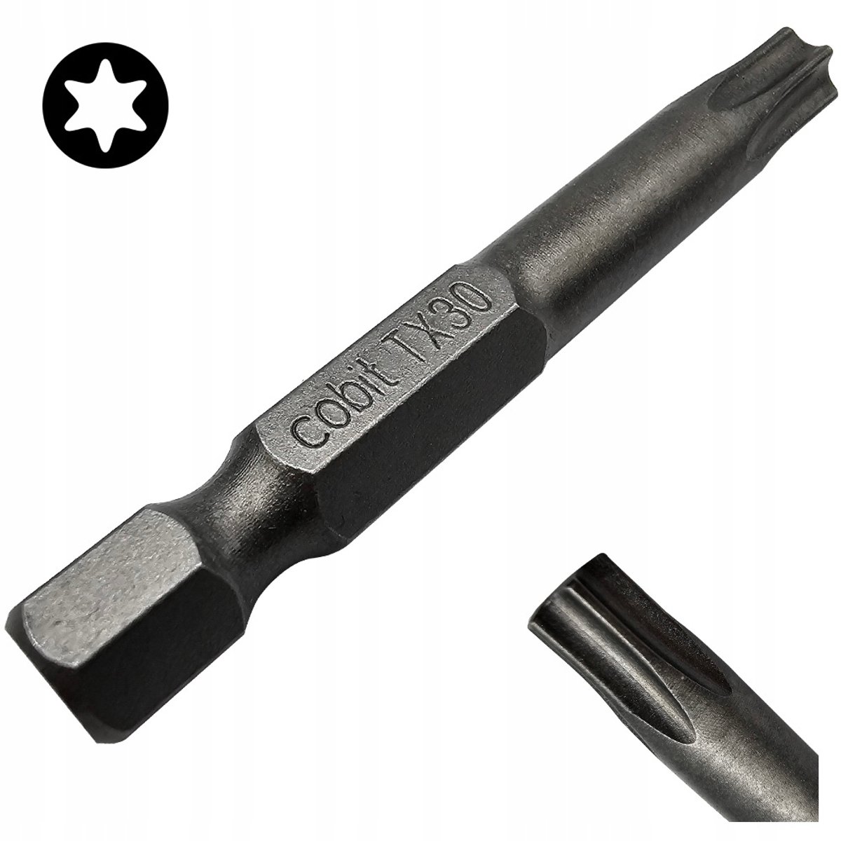 Bit Torx TX30 50mm Torsie - 1 Stuk
