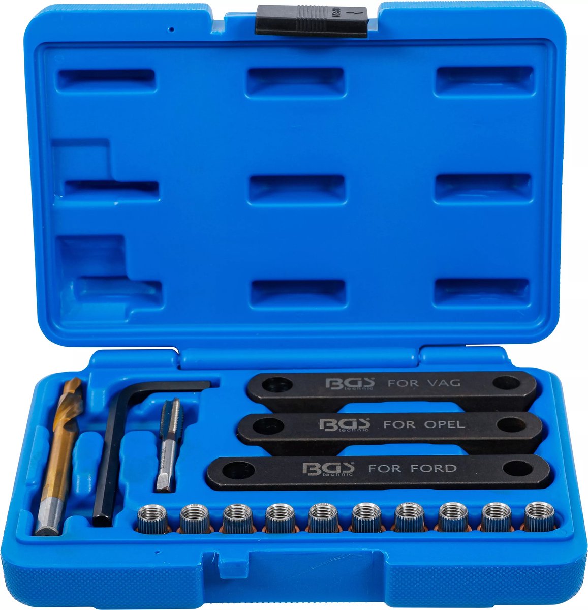 BGS - remleidingen reparatieset - Stevige opbergkoffer
