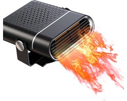 12V 24V Auto Verwarming - Draagbare Cigarettenaansteker Verwarming - Snelle Opwarming En Koeling - Ontdooi En Ontwasem Functie - Instelbare Ventilator Richting - Voor Auto, SUV, Camper En Vrachtwagen