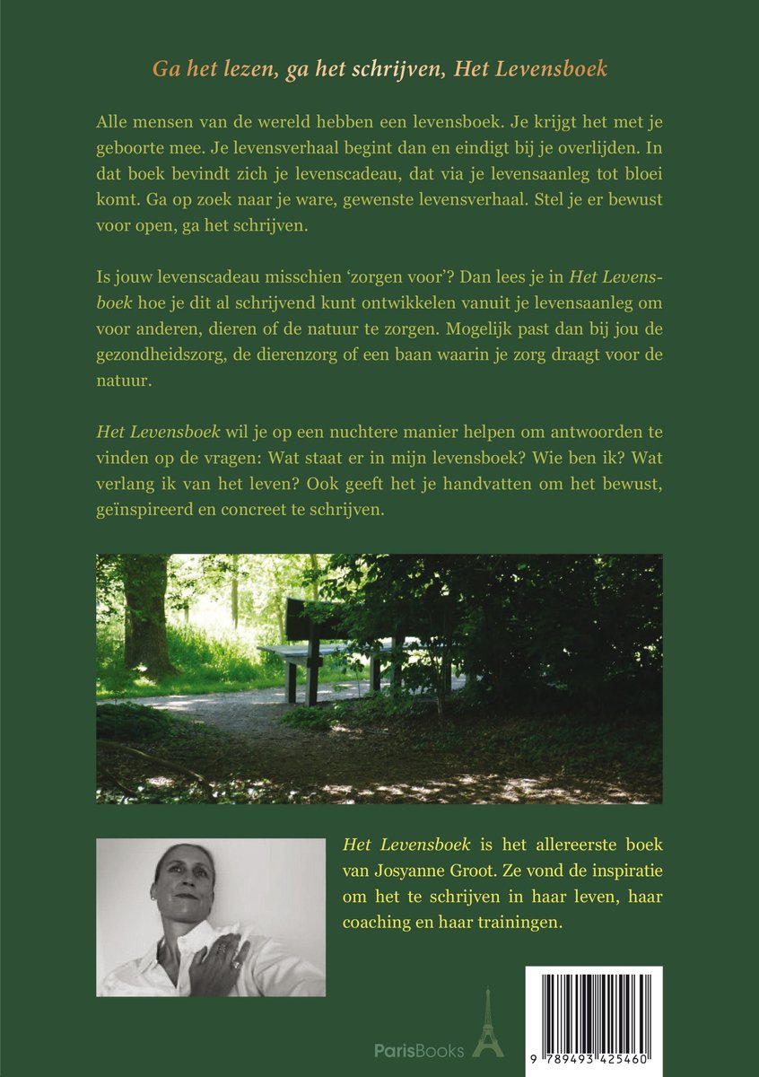 Het Levensboek - back cover