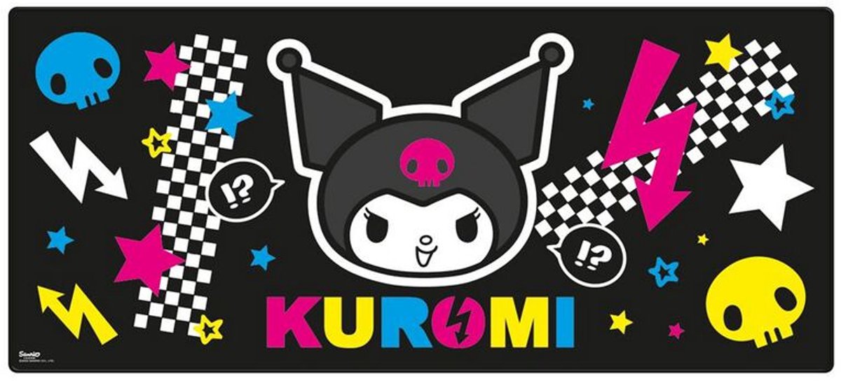 Hello Kitty Kuromi Unisex Muismat - meerkleurig - Standard