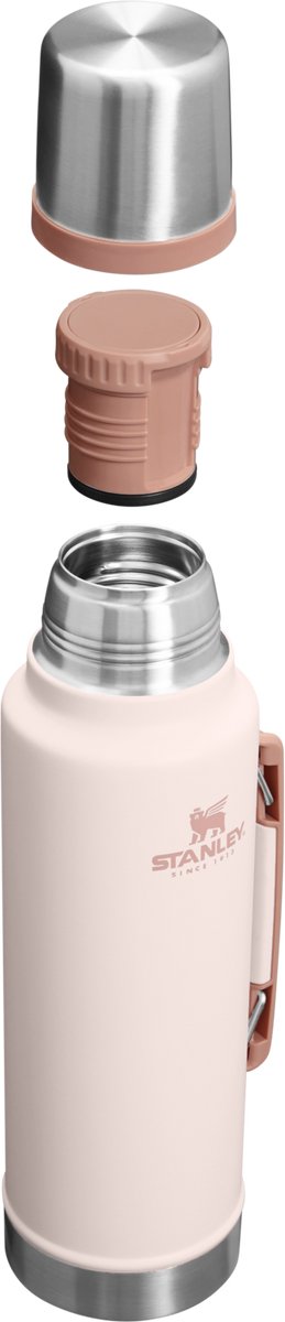 Stanley Classic Legendary Thermosfles 1.4L Houdt 40 Uur Warm, 35 Uur Koud - Lekvrij - Vaatwasserbestendig - BPA-Vrij - Voor Koffie, Thee en Meer - Roestvrijstalen Thermoskan - Matte Black – foto 3