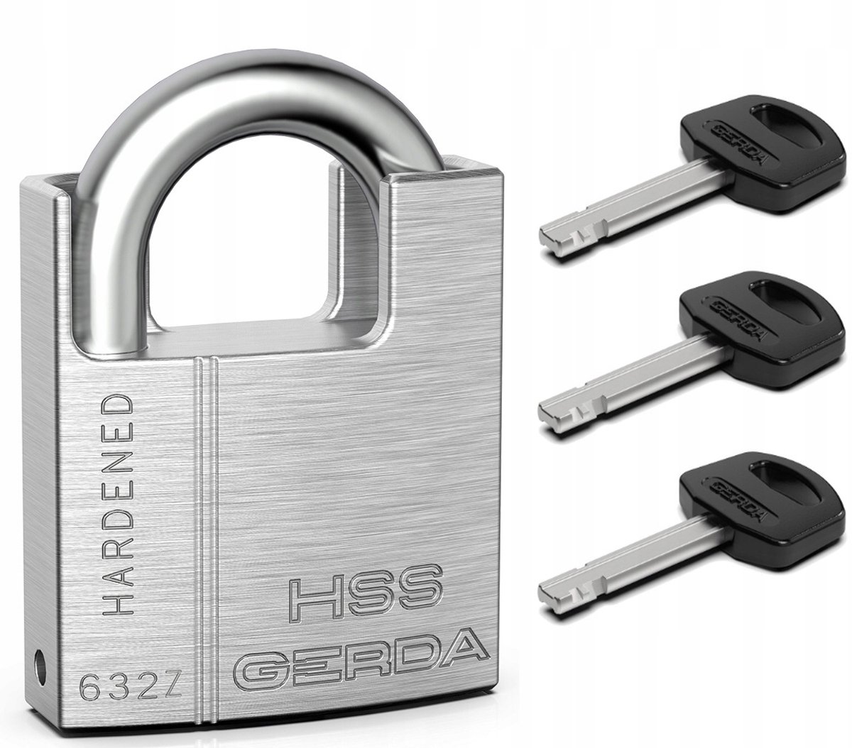 Gerda HSS 632Z hangslot klasse 4 - Veiligheid en weerbestendig