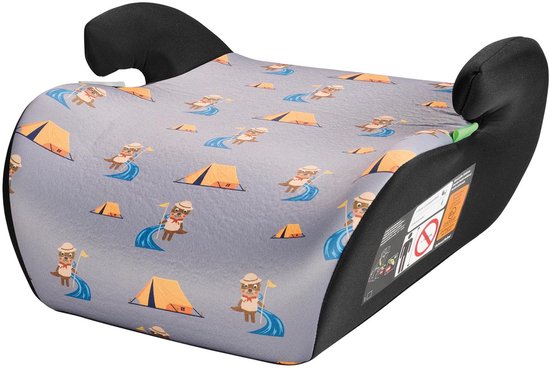 ULTIMATE SPEED® Auto zitverhoger otterprint - Lichaamslengte: 125-150 cm - Voor alle gangbare personenauto's met 3-punts veiligheidsgordel