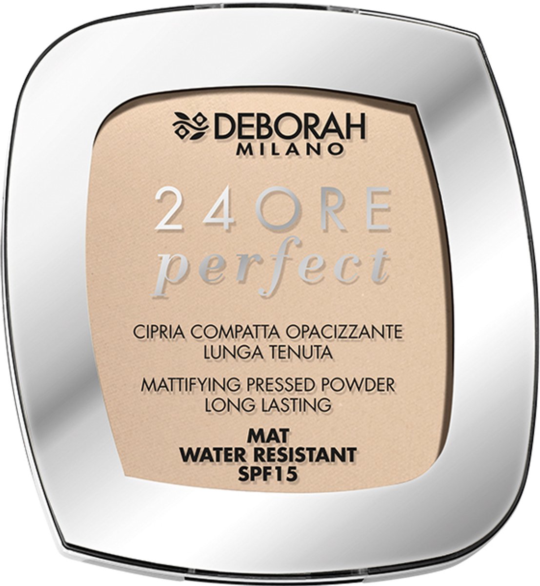 Deborah Milano Cipria 24Ore Perfect 1, Light Beige
