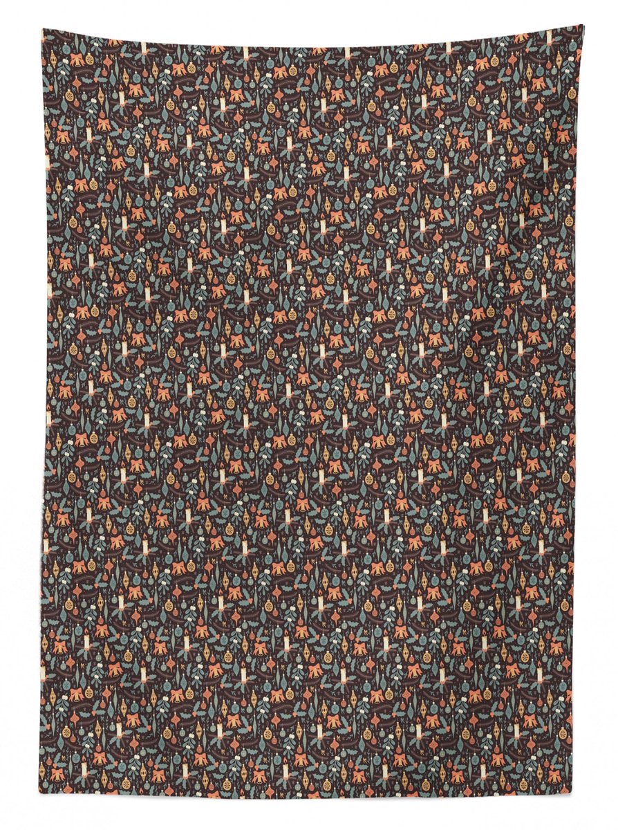 ABAKUHAUS tafelkleed – rechthoekig 140x200 cm, polyester-satijn, mauve