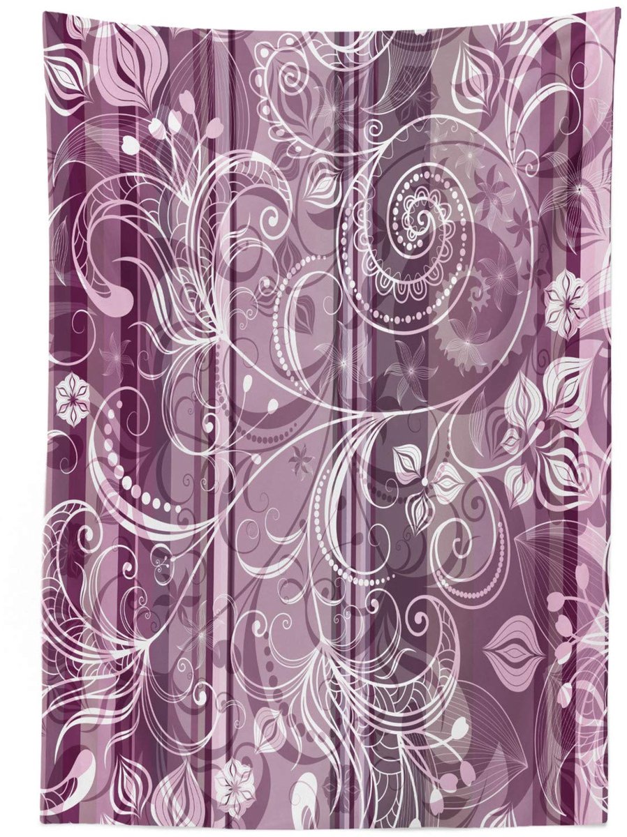 ABAKUHAUS Lila Tafelkleed – Rechthoekig 140x170 cm – Satijn