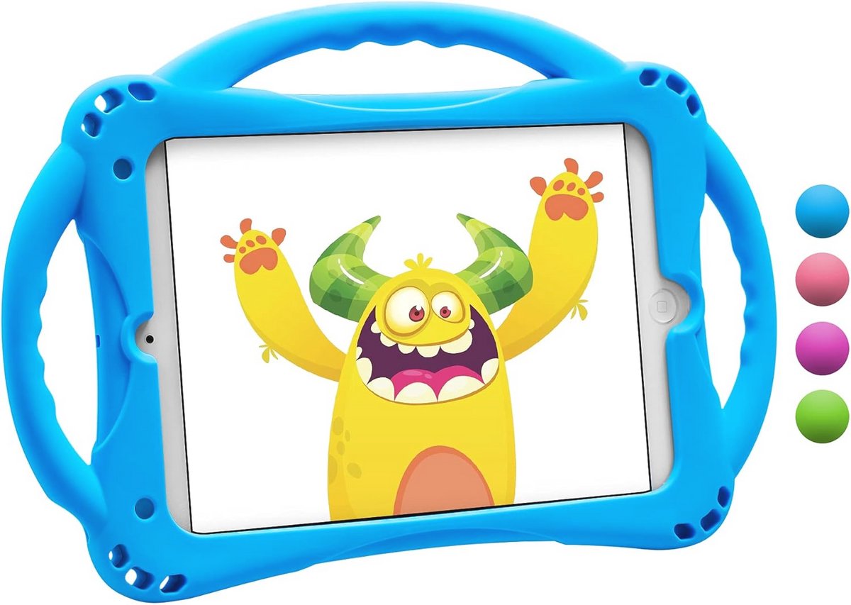iPad 7th Generatie Funda voor Kinderen - Schokbestendig en Lichtgewicht Bescherming met Handvat voor iPad 10.2