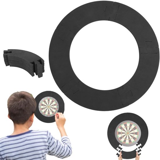 Dartboard Beschermring 72 Cm - Wandbescherming Voor 45 Cm Dartbord