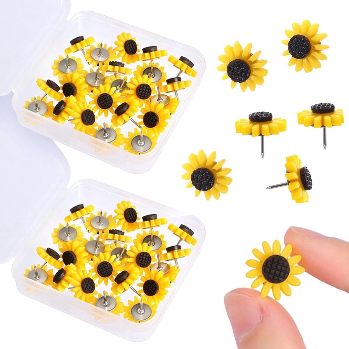 IMPERATORIS® Prikspelden - Ronde Kop-Spelden - Kaart Pushpins - Nagelspelden - Gekleurde Kop Punaises - Voor Doe-het-zelf Wandkaarten - Bulletin Board - Creatieve en Kleurrijke Prikspelden voor Hangtacks - 40 Stuks