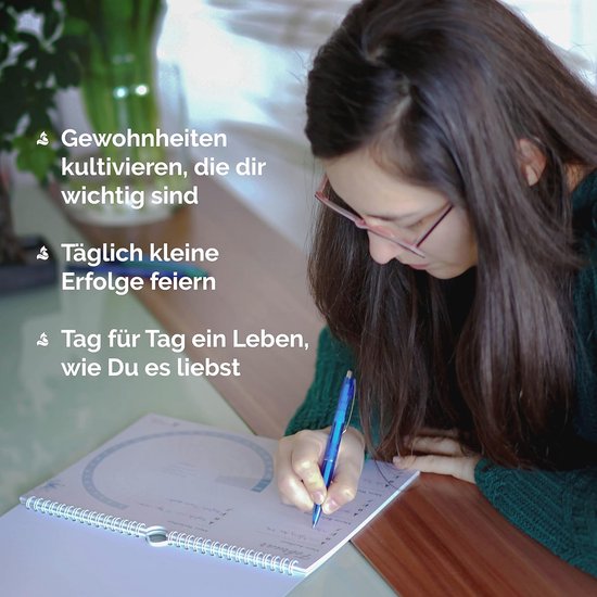 Calendrier Habit Tracker 12 Mois Non Organisé - Pour Habitudes Saines et Objectifs