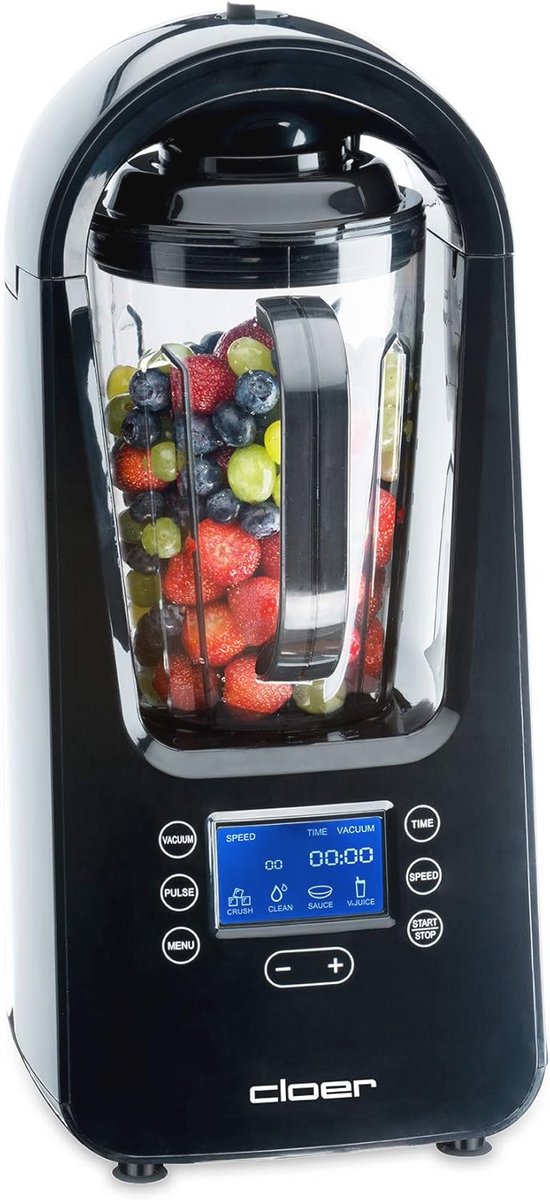 Vacuum Blender 800 Watt met 21.000 RPM en 1500 ml Opslagcontainer