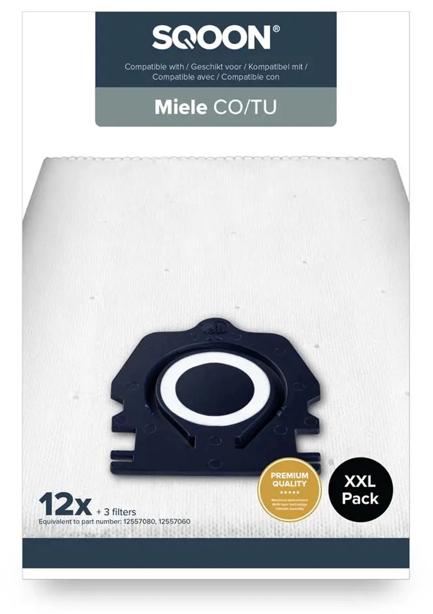 Staubbeutel-Profi Stofzuigerzakken, geschikt voor stofzuiger Miele Guard L1, M1 S8380, S1, TU, CO (8 stofzakken Staubbeutel-Profi Stofzuigerzakken, geschikt voor stofzuiger Miele Guard L1, M1 S8380, S1, TU, CO (8 stofzakken