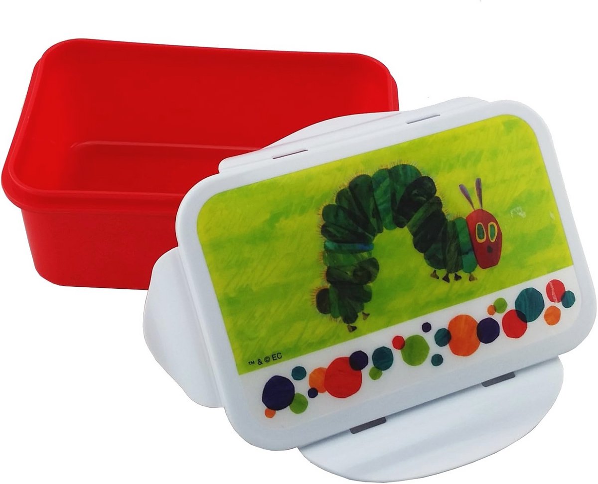 Groene brooddoos met 4-voudige clipsluiting - Lekvrije lunchbox voor levensmiddelen