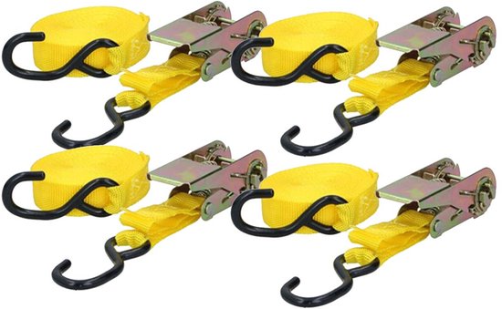 Sjorband / spanband set van 4 stuks | Ricks Handel