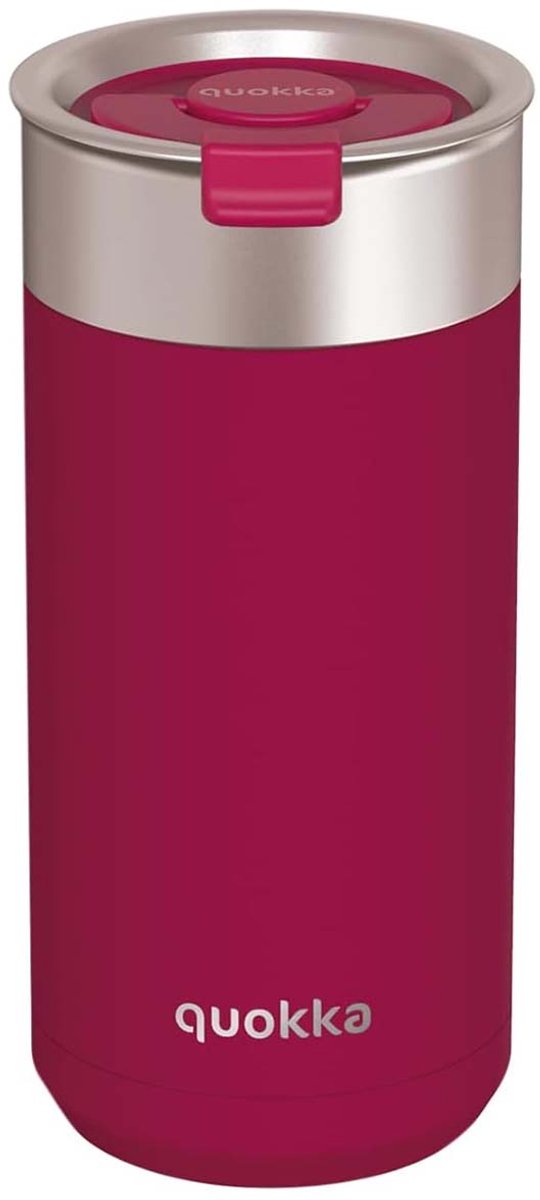 Quokka, Isolatie Fles 400ml met Infuser en Isolatie Boost Model, Rood