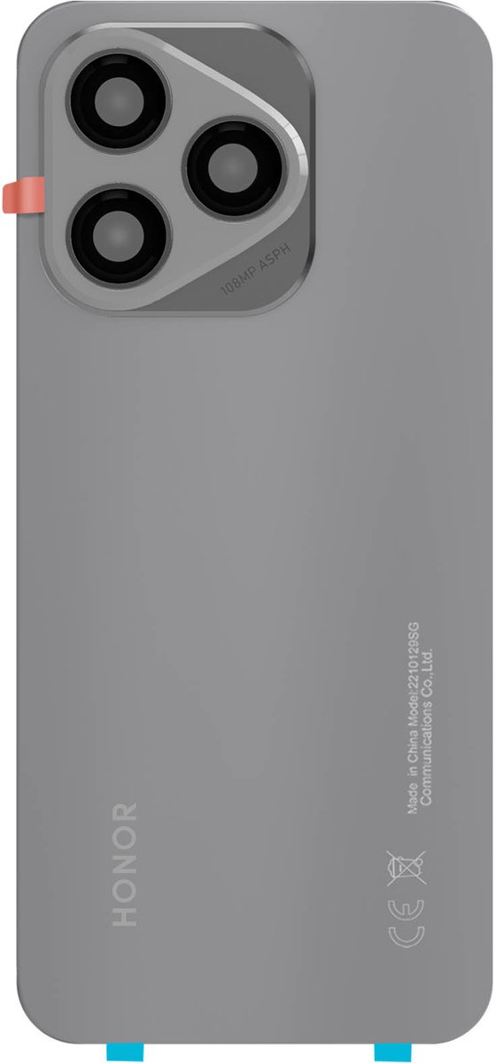 Honor, Originele Achterklep Batterij voor Honor 400 Lite met Lijm Service Pack, Grijs
