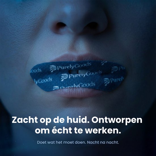 PurelyGoods® Mondtape 33 Stuks - Mouth Tape - Anti Snurk - Ademgaatje