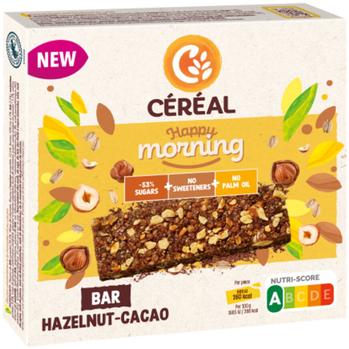 Céréal Happy Morning Hazelnut Cacao - 120 gr
