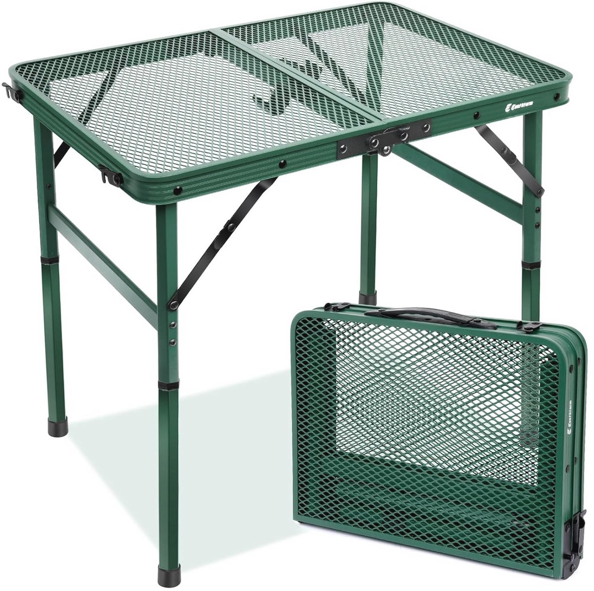 Inklapbare Campingtafel 60 x 40 cm - Draagbaar en Verstelbaar voor Picknick en Grill