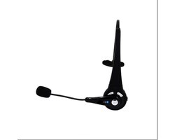 Gigicial Bluetooth-Headset - Callcenterheadset Met Microfoon En Ruisonderdrukking - Lichtgewicht Draagcomfort - 1 Paar - Kantoor Gebruik-Zwart