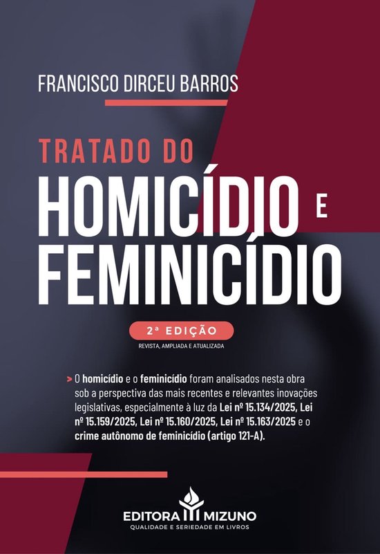Tratado do Homicídio e Feminicídio 2ª edição - cover