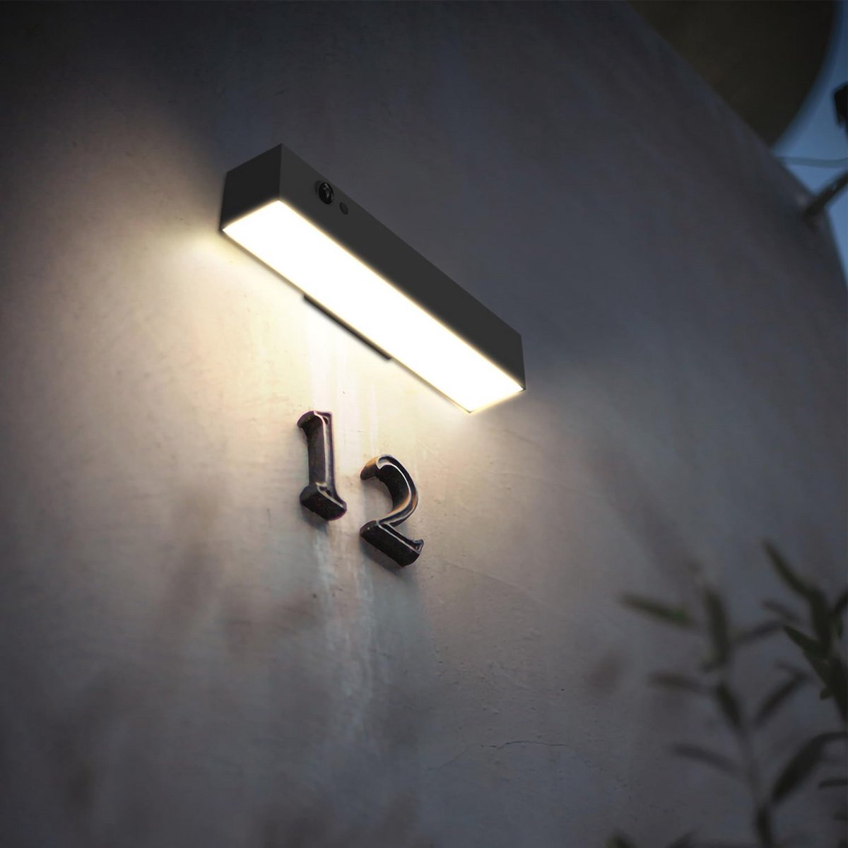 Zonne-energie Buitenverlichting met Bewegingssensor voor Hekkens en Deuren