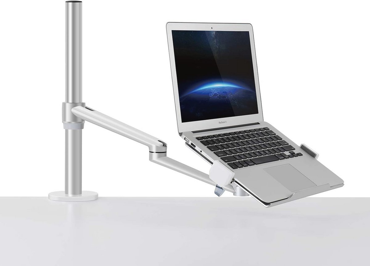 Verstelbare Laptoparmhouder voor 12-17 inch Laptops - Draaibaar en Ergonomisch