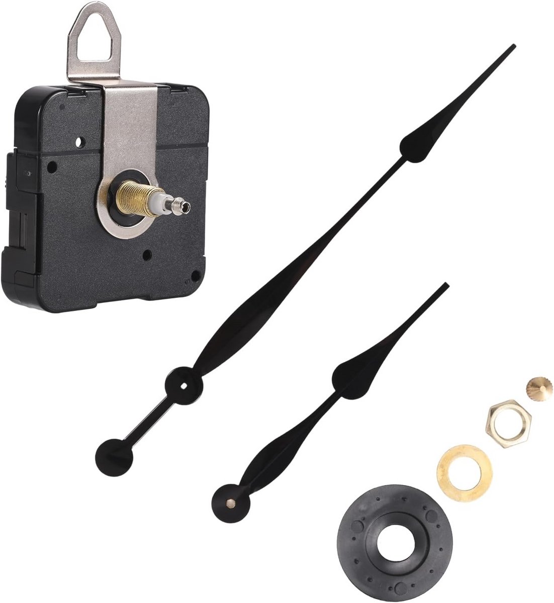 Reparatieset voor Wandklokken met Lange Spadewijzers en Kwartsuurwerk Mechanisme