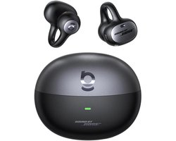 Baseus Open-Ear Clip-On Draadloze Bluetooth Oordopjes - Inspire XC1 Earbuds - Sound by Bose - IP66 Waterbestendig - Sporten & Hardlopen - Zwart