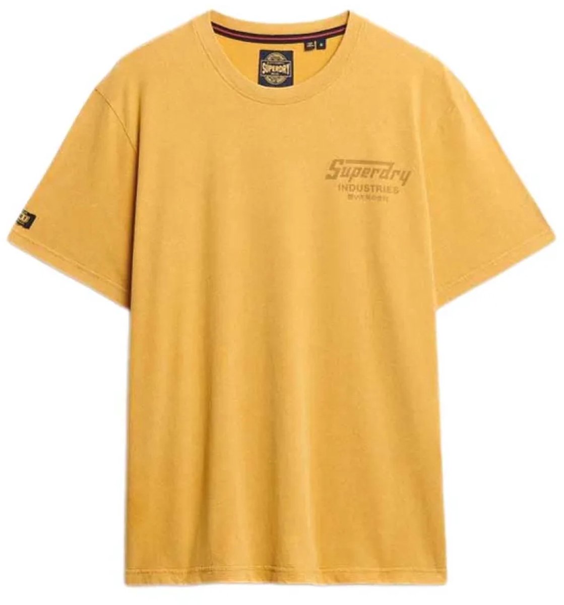 Superdry Work Logo Loose T-shirt Heren T-shirts Bruin