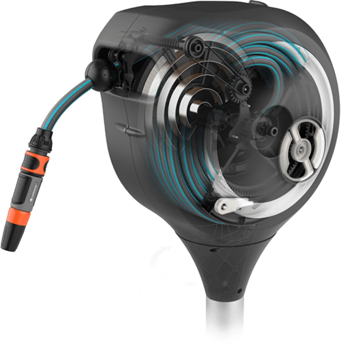 GARDENA 18607-20 18607-20 Slanghaspel Grijs-wit 15 m 1 stuk(s) – foto 4