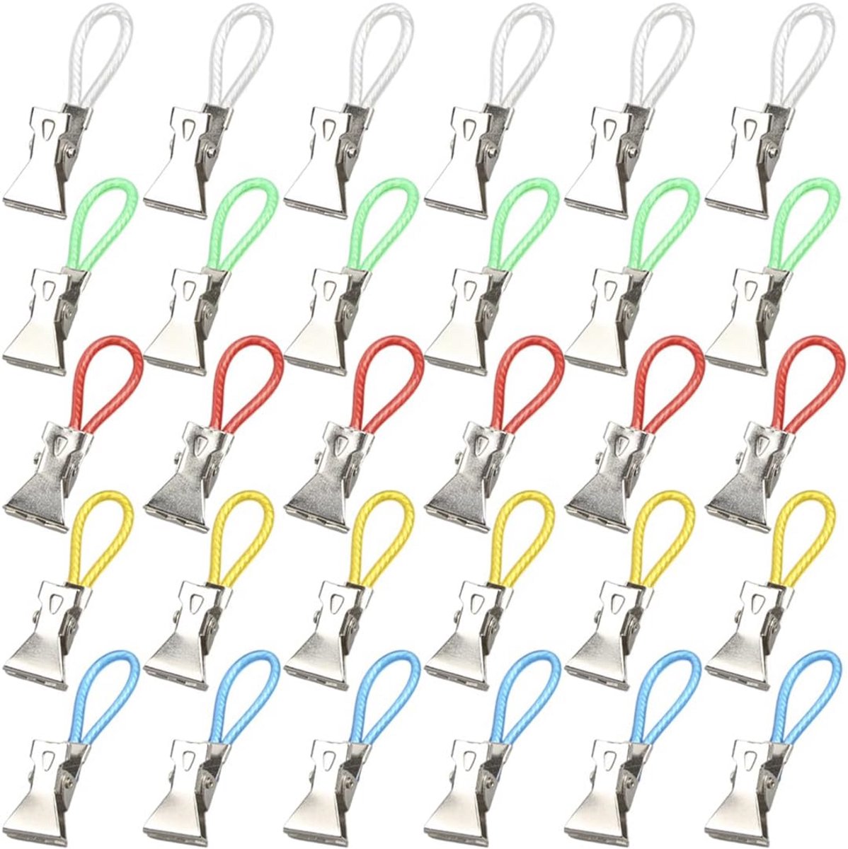 30 stuks theedoekhouders en accessoires voor keukenorganisatie