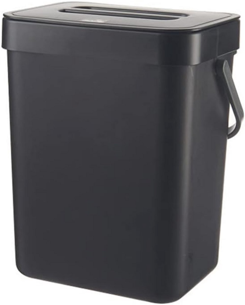 Kleine Keuken Compostbak 3L - Afvalcontainer voor Eten en Groenten met Deksel