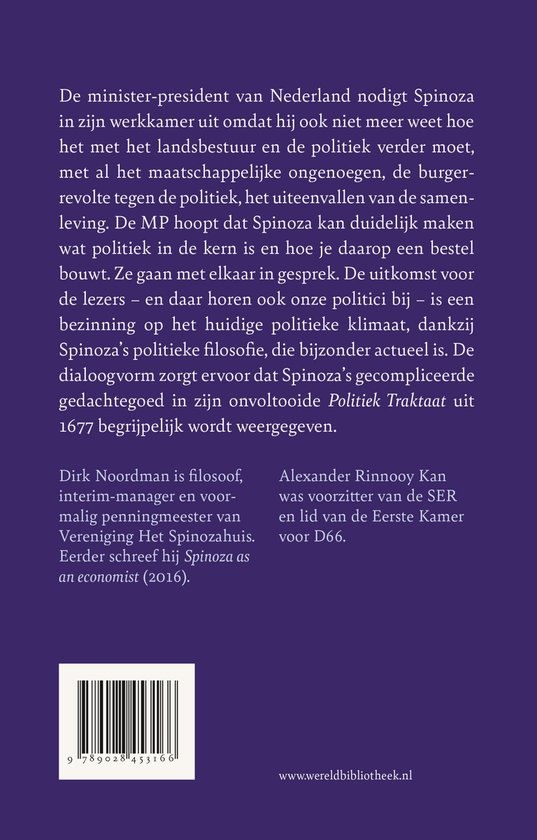 Spinoza in het Torentje