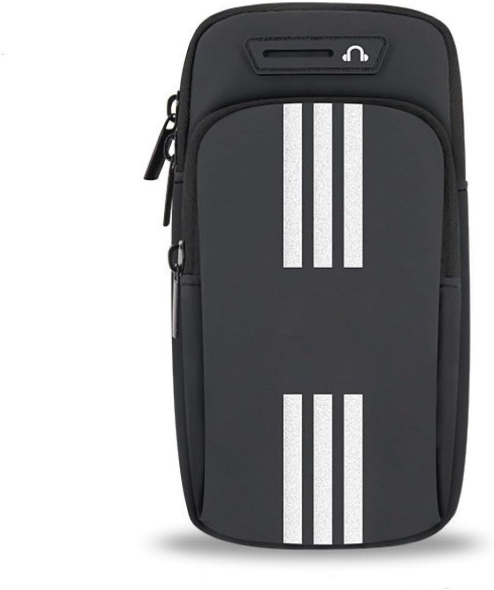 Fitnessarmband en Sportportemonnee voor Smartphones tot 6,5 Inch - Zwart