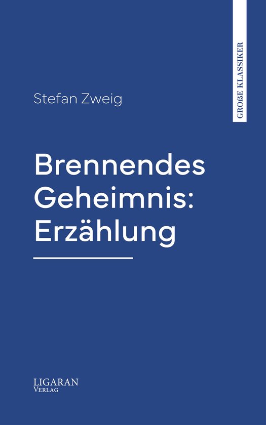 Brennendes Geheimnis: Erzählung - cover