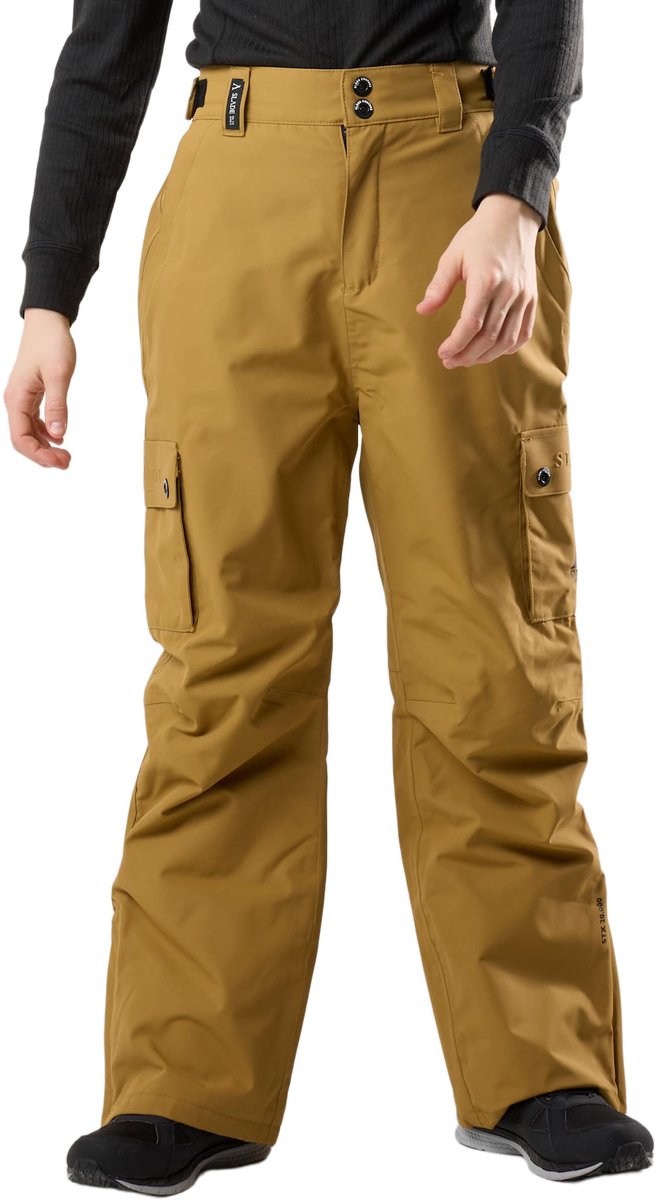 Slade Aspen Shell Broek – Skibroek voor junior Creme