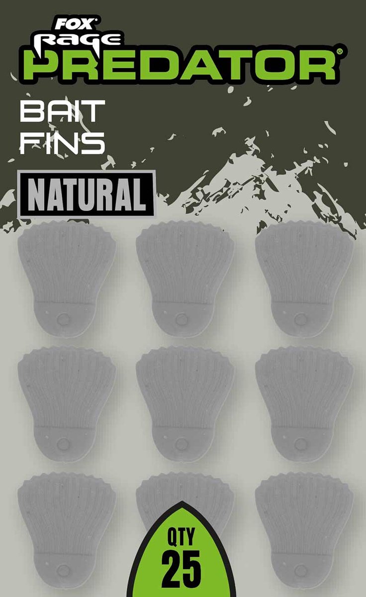Bait Fins Natural Fox Rage Predator