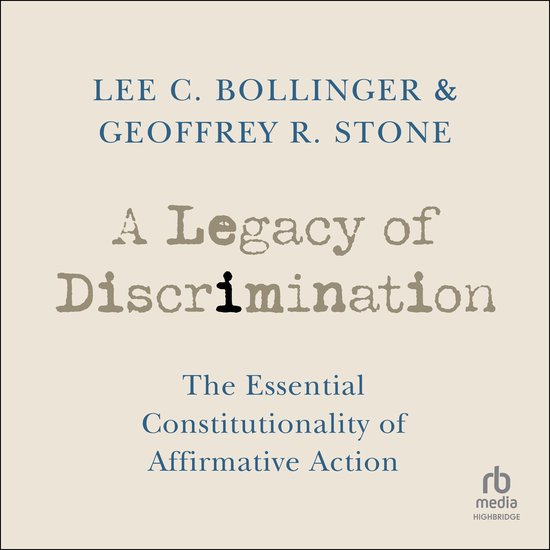 A Legacy of Discrimination - cover