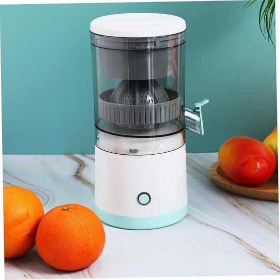 longziming -Elektrische Citruspers met USB-oplading - Draagbare Sapmaker voor Sinaasappels, Citroenen en Limoenen - Krachtige Automatische Juicer met Afneembare Perskegel voor Vers Sap Thuis, op Reis of op Kantoor van longziming — afbeelding 2