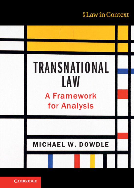 Law in Context- Transnational Law - cover