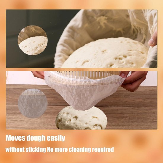Proofing Boxes Deeg Proofing Trays met Deksel 700ml Siliconen Gistingsdoos Container Pizza Deegdozen Brood Deeg Container Voedsel Opbergdoos Container voor Thuis Keuken Blauw